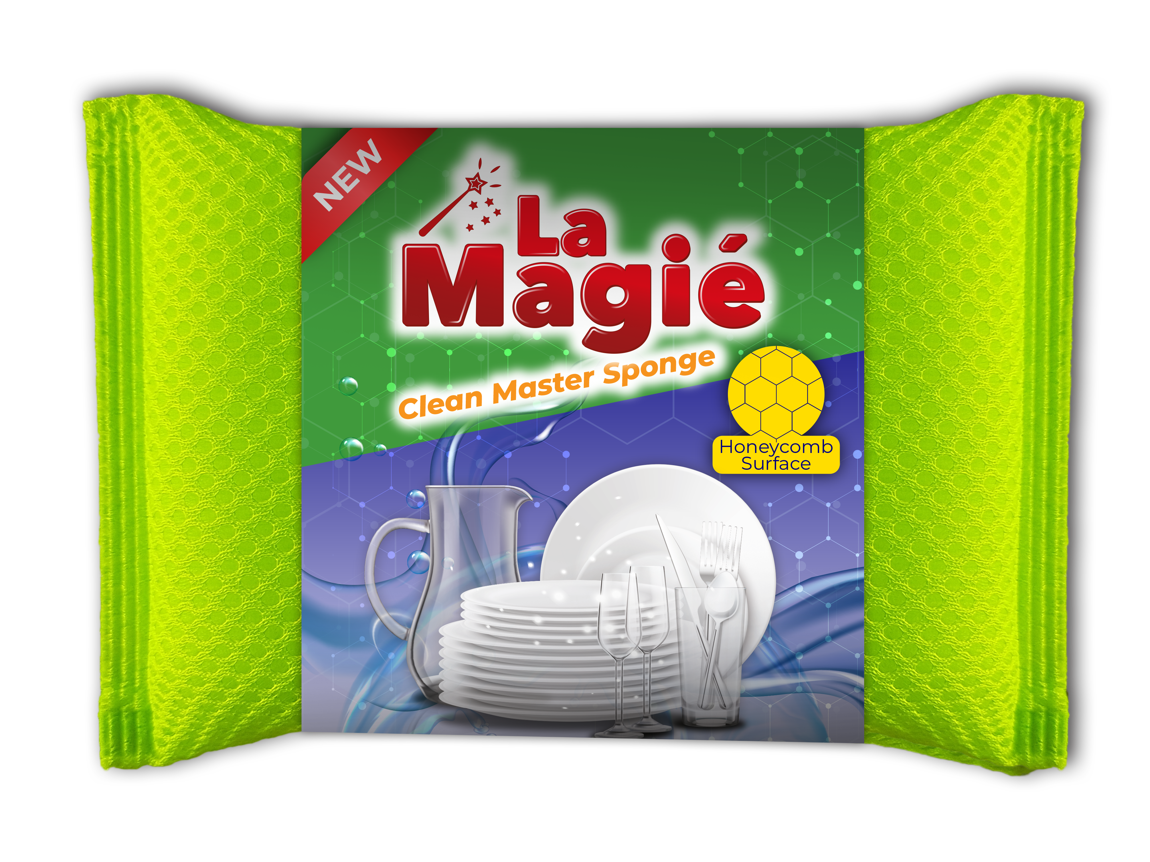 LA MAGIÉ CLEAN MASTER SPONGES 1 PIECE